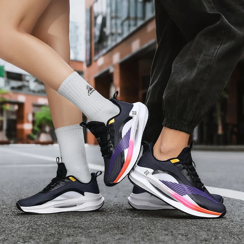 Women's Breathable Lightweight Soft Soled Shock-Absorbing Running Shoes