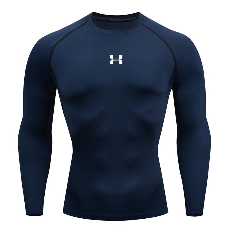 Men Running Compression Tees