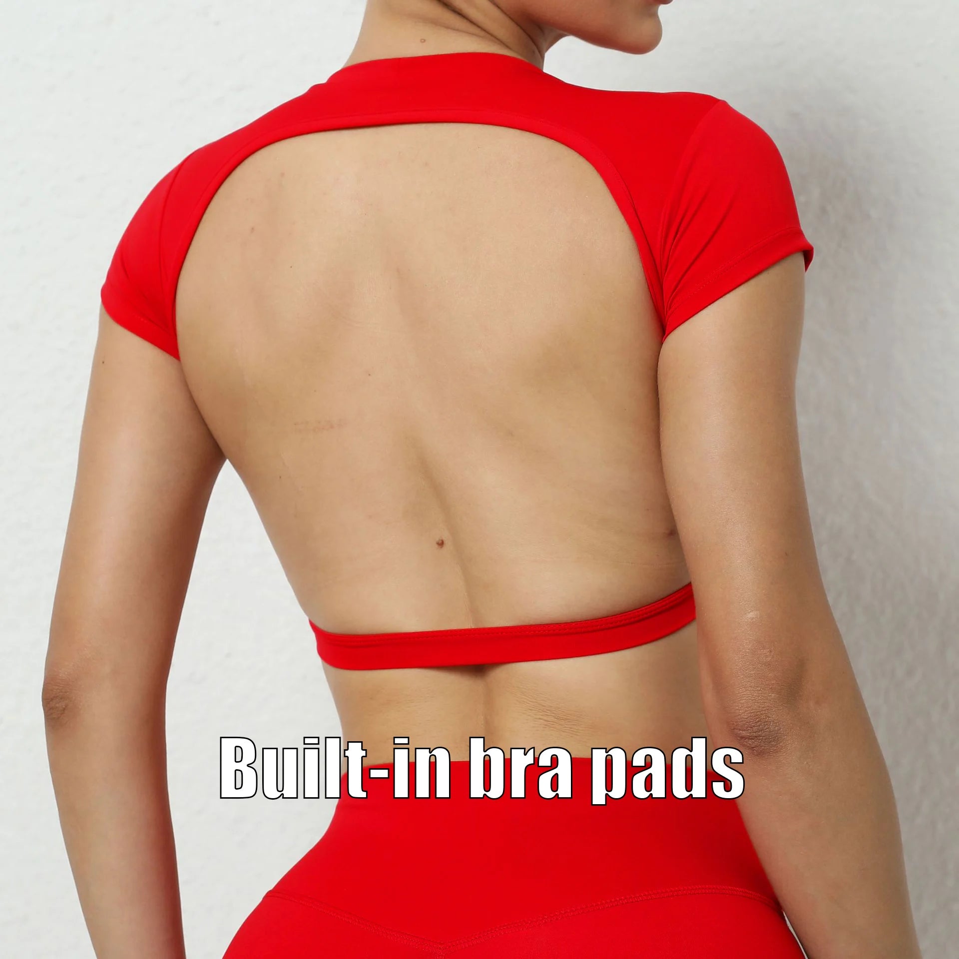 Hearuisavy Women's Sports Crop Tops