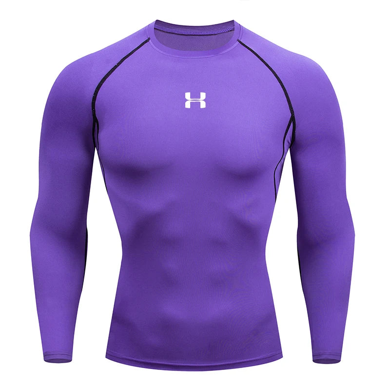 Men Running Compression Tees
