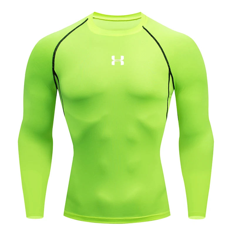 Men Running Compression Tees